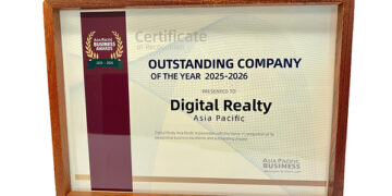 Digital Realty Recognized for Advancing AI-Ready Infrastructure at Asia Pacific Business Award 2025-2026