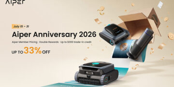 Aiper Launches Aiper Anniversary 2026 — A New Annual Member Celebration with Exclusive Savings, Trade-In Rewards and Loyalty Benefits