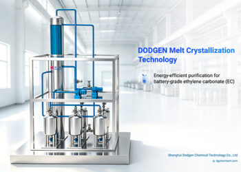 China’s MIIT Recognizes DODGEN Melt Crystallization Technology for 72% Energy Reduction in Ethylene Carbonate Purification
