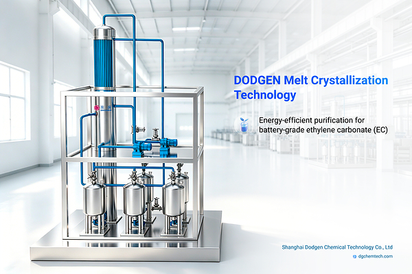 China’s MIIT Recognizes DODGEN Melt Crystallization Technology for 72% Energy Reduction in Ethylene Carbonate Purification