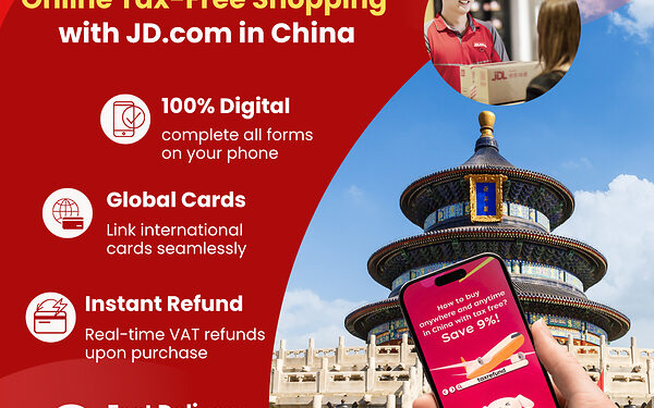 Shop Smarter in China: JD.com Upgrades Online Tax-Free Shopping with Instant VAT Refunds