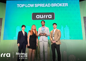 Aurra Markets Named ‘Top Low Spread Forex Broker 2026’ at Money Expo Abu Dhabi
