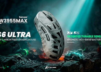 ATTACK SHARK Unveils RS6 ULTRA, a Flagship Esports Mouse Featuring Its Proprietary Magnetic Hot-Swappable Battery Technology