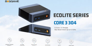 BOSGAME Introduces E6 ECO, One of the First Mini PCs Powered by Intel’s New Intel Core 3 Processor 304