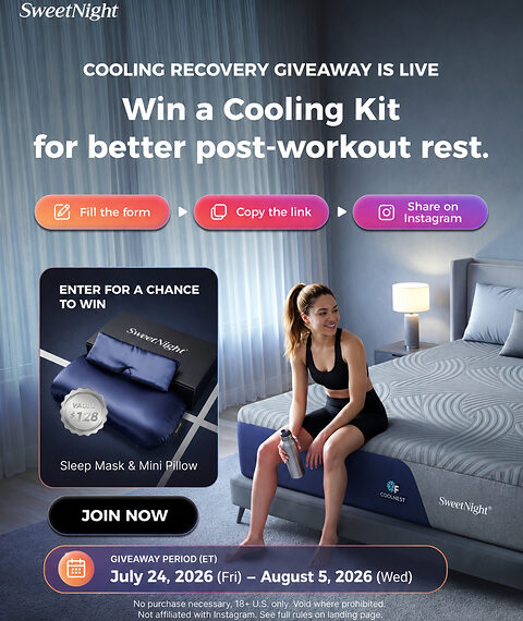 SweetNight Launches The Cooling Recovery Campaign, Offering Exclusive Cooling Kits to Support Summer Sleep and Recovery
