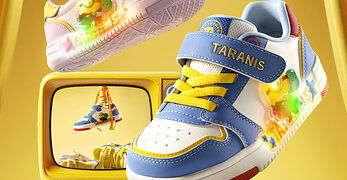 TARANIS Debuts Official Minions & Monsters™ Kids Sneakers Timed to Global Film Release
