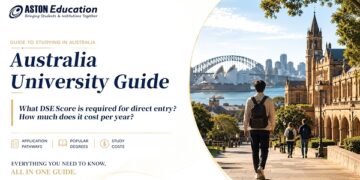 Aston Education, an overseas study specialist, consolidates key information on studying at Australian universities: DSE entry requirements, popular subjects, and study costs at a glance