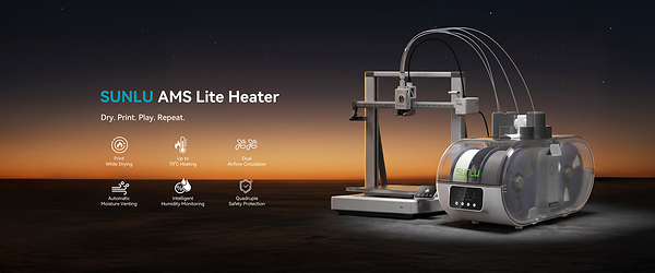 SUNLU Unveils AMS Lite Heater and Expands US Factory for 13th Anniversary