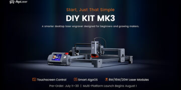 AlgoLaser Launches DIY KIT MK3: Start, Just That Simple–A Smarter Way to Laser Engrave