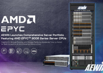 Qisda Group’s AEWIN Launches Comprehensive Server Portfolio Featuring AMD EPYC™ 9006 Series Server CPUs