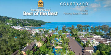 Courtyard by Marriott Phuket, Patong Beach Wins TripAdvisor Best of the Best Award