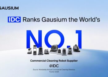 Gausium Ranked World’s No.1 Commercial Cleaning Robot Supplier by IDC, Shifting From Flagship Wins to Scalable Growth