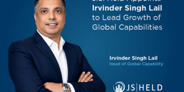 Irvinder Singh Lail Named to Lead J.S. Held Global Capability