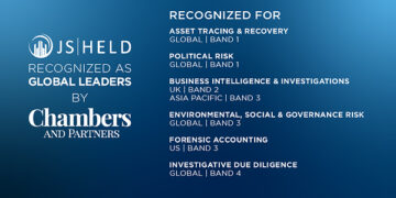 Chambers and Partners Recognizes J.S. Held and Experts Across Six Global Disciplines