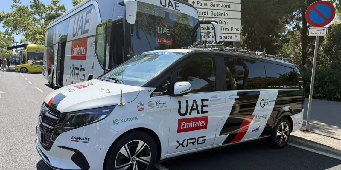 KuCoin Becomes Official Partner of UAE Team Emirates – XRG, Debuts at the Tour de France