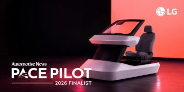 LG ELECTRONICS’ ULTRAVIEW WINDSHIELD DISPLAY NAMED FINALIST FOR 2026 PACE PILOT AWARD