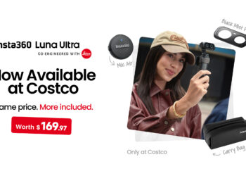 Insta360 Luna Ultra Costco-Exclusive Bundle Featuring Three Bonus Accessories