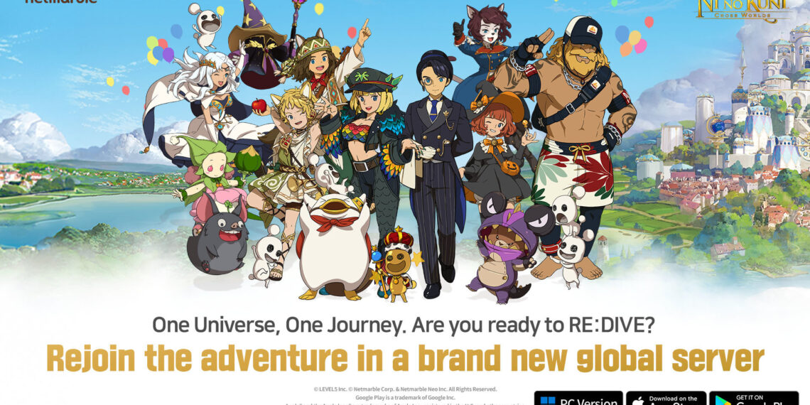 NI NO KUNI: CROSS WORLDS OPENS NEW GLOBAL UNIFIED SERVICE