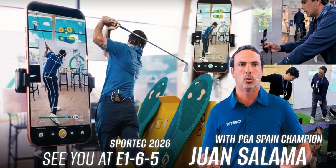 VITBIO Unveils the World’s First AI Golf Training System Combining Full-Body Motion Capture and Plantar Pressure Analysis