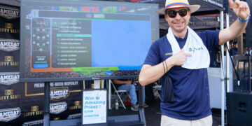 Match Day Weatherproof Viewing Zone Built by Sylvox near MetLife