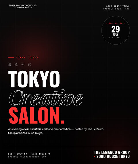 The LeMarco Group Launches Tokyo Creative Salon, the First in a Global Series of Cultural Events Spanning Five Cities