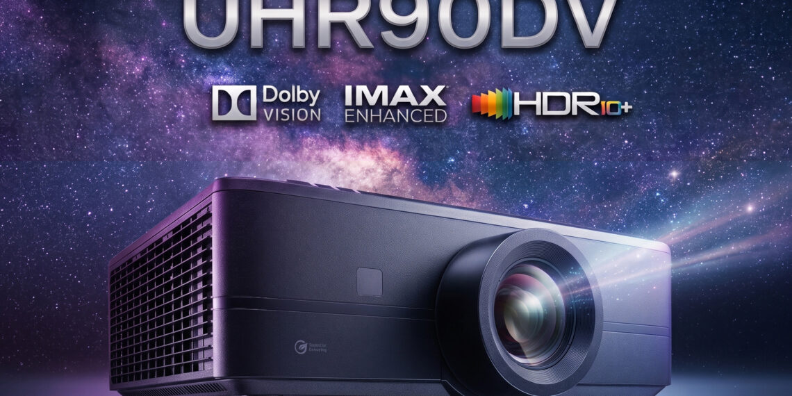 Optoma Launches the UHR90DV, Its Flagship RGB Triple-Laser 4K Home Theater Projector Featuring Dolby Vision® and IMAX Enhanced