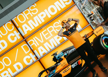 Velo and McLaren Mastercard Formula 1® Team Release Behind-the-Scenes Imagery of Lando Norris & Oscar Piastri from latest shoot