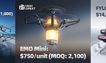 High Great Innovation Announces Pricing for Three Formation Drone Platforms for Outdoor and Indoor Shows