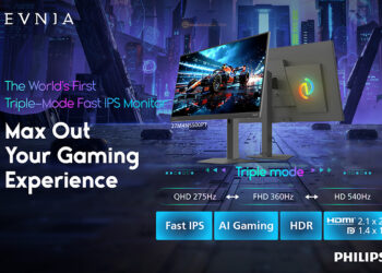 Philips Evnia Launches the World’s First Triple-Mode Fast IPS Gaming Monitor that Allows Gamers to Switch Between Three High-Performance Resolution Modes