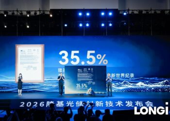 35.5%! LONGi Once Again Breaks World Record for Crystalline Silicon-Perovskite Tandem Solar Cell Efficiency