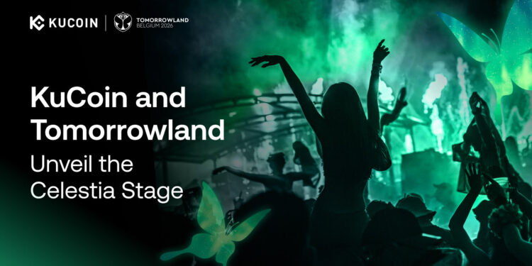 KuCoin and Tomorrowland Unveil the Celestia Stage, Bringing a Shared Vision of Trust, Discovery and Transformation to Tomorrowland Belgium 2026