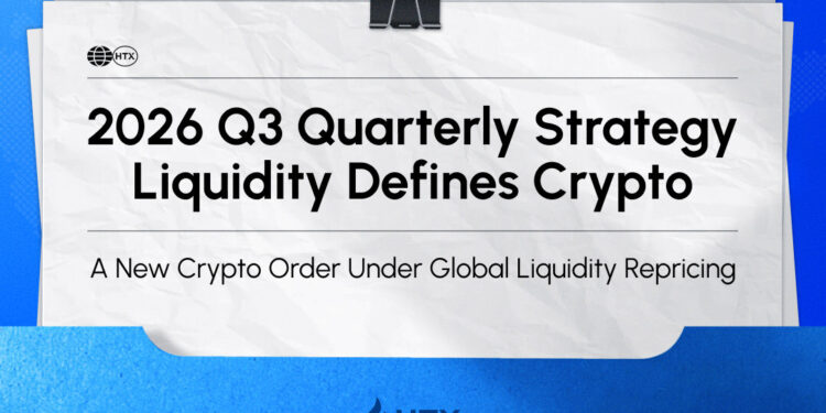 A New Crypto Order Under Global Liquidity Repricing | HTX Research Releases Quarterly Strategy Report, Breaking Down the Q3 Framework