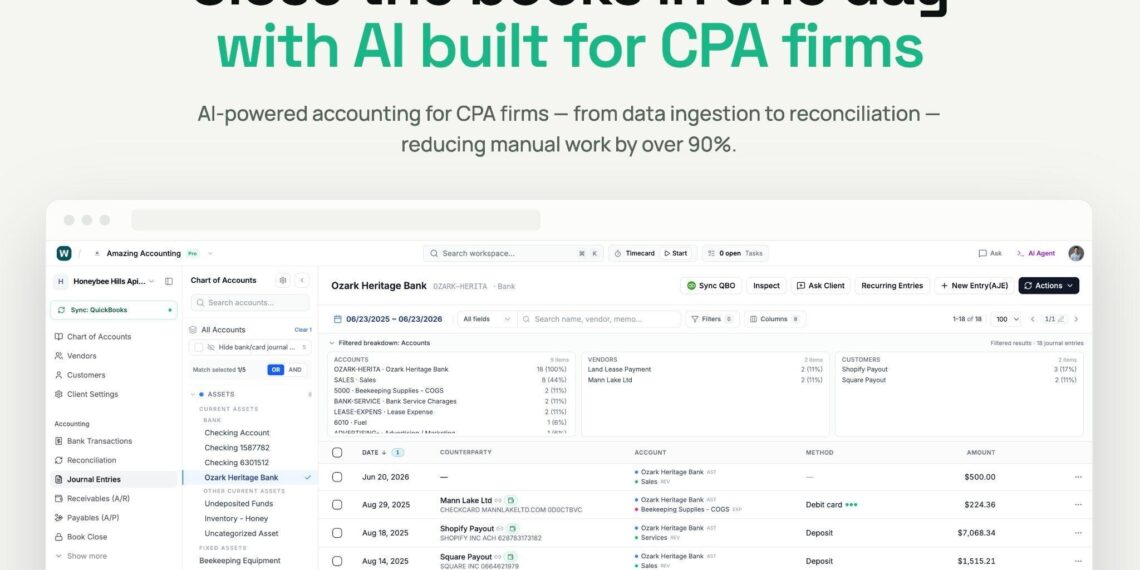 Wesley Launches AI Bookkeeping Platform for CPA Firms, Reducing Month-End Bookkeeping from Weeks to a Single Day