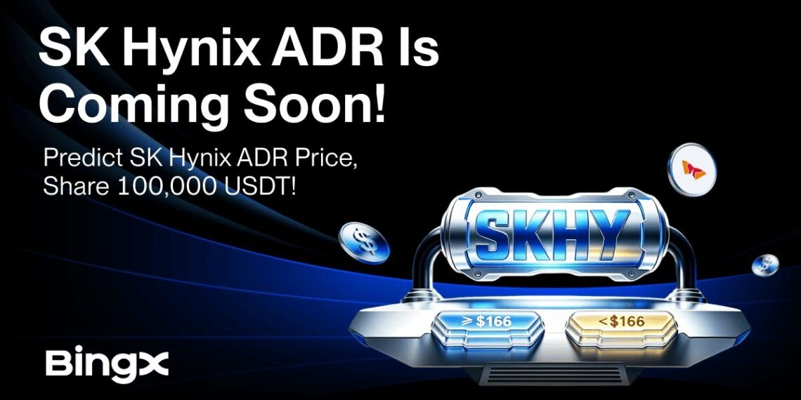 BingX Launches SK Hynix ADR Pre-IPO Trading with a $100,000 Prediction Campaign