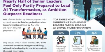 Nearly Half of Senior Leaders Feel Only Partly Prepared to Lead AI Transformation, as Ambition Outpaces Readiness