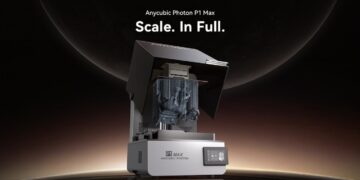 Anycubic Opens Presale for Photon P1 Max, an 18.3L Large-Format Resin 3D Printer