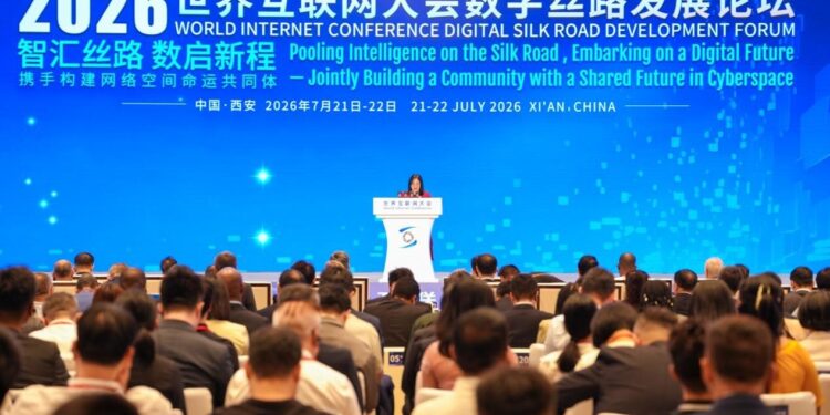 2026 World Internet Conference Digital Silk Road Development Forum Opens in Xi’an, Shaanxi Province