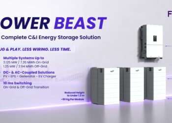 Fox ESS Launches POWER BEAST to Simplify C&I Energy Storage Deployment