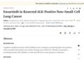 Groundbreaking Achievement: Study of Ensartinib as Postoperative Adjuvant Therapy Published in The New England Journal of Medicine