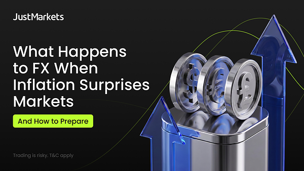 JustMarkets unveils how CPI surprises drive forex market volatility