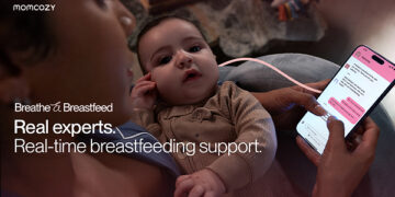 Momcozy Launches The Lactation Line, for Free 24/7 Breastfeeding Support