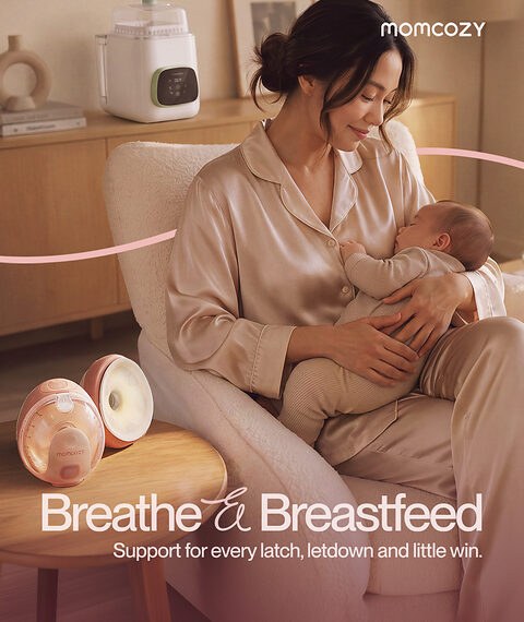 Momcozy Launches Wellness 1 Warm-Massage Wearable Breast Pump Alongside Breathe & Breastfeed Across Southeast Asia