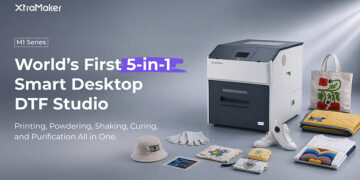 XtraMaker Launches M1 Series on Kickstarter: The World’s First 5-in-1 Smart Desktop DTF Studio Built for Creators