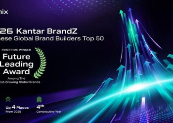 Infinix Ranked Among Kantar BrandZ Top 50 Chinese Global Brand Builders, Earns Its First Future Leading Award