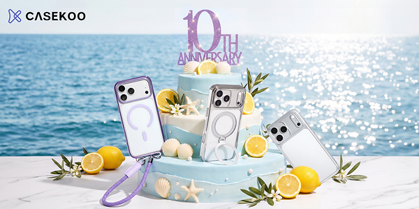 CASEKOO Celebrates 10th Anniversary, Unveiling the Journey from Protection to Liberation