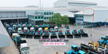 SANY Expands Global Presence with Major Equipment Deliveries in South America and Thailand