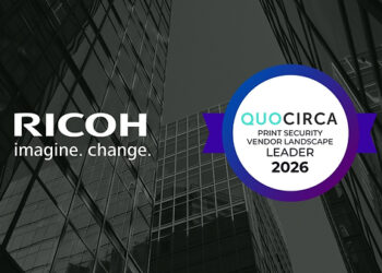 Quocirca again names Ricoh a Print Security Leader for its “device-agnostic” managed security services
