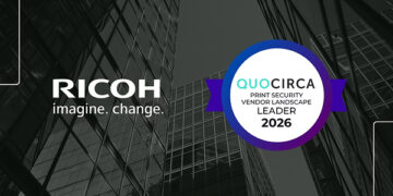 Quocirca again names Ricoh a Print Security Leader for its “device-agnostic” managed security services