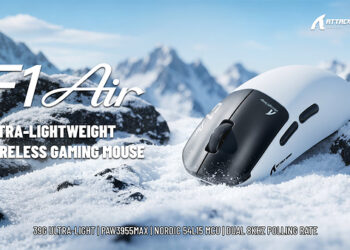 ATTACK SHARK Unveils F1 AIR, a 39g Flagship Gaming Mouse Built for Competitive Precision and Speed
