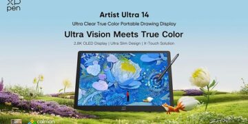 XPPen Unveils Artist Ultra 14, Bringing Professional Drawing Performance to a More Portable Form Factor